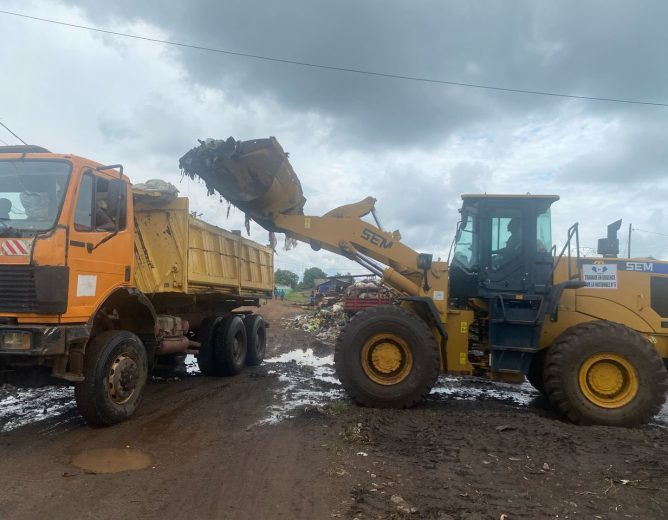 Opération ville propre de la commune de Mbanga